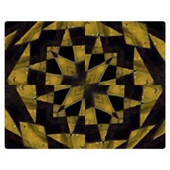 Bold Geometric Double Sided Flano Blanket (medium) 