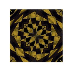 Bold Geometric Small Satin Scarf (square)