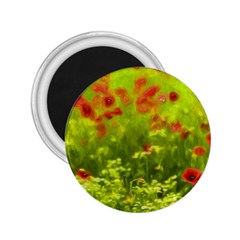 Poppy I 2 25  Magnets by colorfulartwork