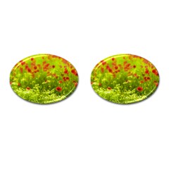 Poppy I Cufflinks (oval)