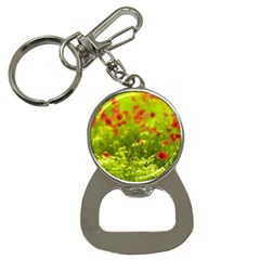 Poppy I Bottle Opener Key Chains by colorfulartwork