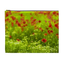 Poppy I Cosmetic Bag (xl) by colorfulartwork