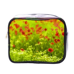 Poppy I Mini Toiletries Bags by colorfulartwork