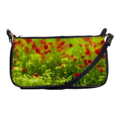 Poppy I Shoulder Clutch Bags by colorfulartwork