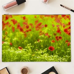 Poppy I Cosmetic Bag (xxl)  by colorfulartwork