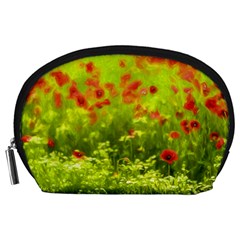 Poppy I Accessory Pouches (large)  by colorfulartwork