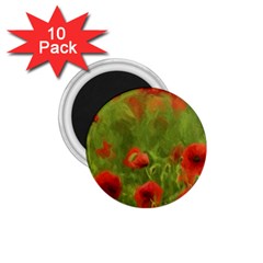 Poppy Ii - Wonderful Summer Feelings 1 75  Magnets (10 Pack)  by colorfulartwork