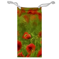 Poppy Ii - Wonderful Summer Feelings Jewelry Bags by colorfulartwork