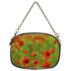 Poppy Ii - Wonderful Summer Feelings Chain Purses (one Side)  by colorfulartwork