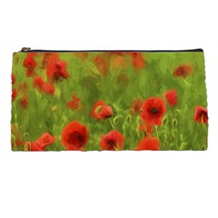 Poppy Ii - Wonderful Summer Feelings Pencil Cases by colorfulartwork