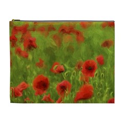 Poppy Ii - Wonderful Summer Feelings Cosmetic Bag (xl) by colorfulartwork