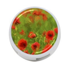 Poppy Ii - Wonderful Summer Feelings 4-port Usb Hub (two Sides) 