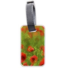 Poppy Ii - Wonderful Summer Feelings Luggage Tags (two Sides) by colorfulartwork