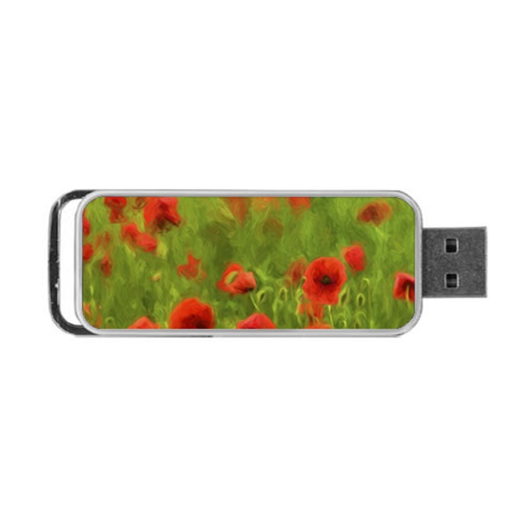 Poppy II - wonderful summer feelings Portable USB Flash (One Side)