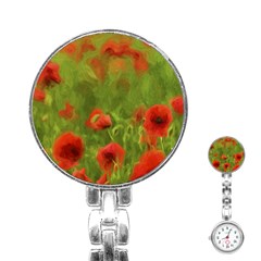 Poppy Ii - Wonderful Summer Feelings Stainless Steel Nurses Watch