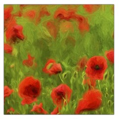 Poppy Ii - Wonderful Summer Feelings Large Satin Scarf (square)