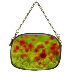 Poppy Iii Chain Purses (one Side)  by colorfulartwork