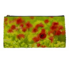 Poppy Iii Pencil Cases by colorfulartwork