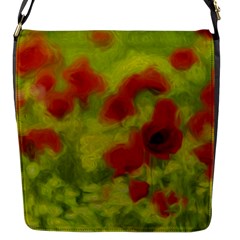 Poppy Iii Flap Messenger Bag (s) by colorfulartwork