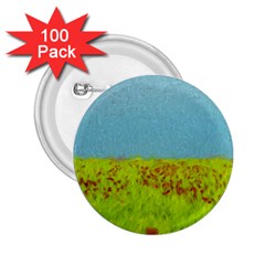 Poppy Iv 2 25  Buttons (100 Pack)  by colorfulartwork