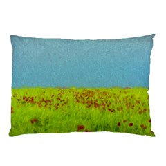 Poppy Iv Pillow Case by colorfulartwork