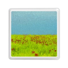 Poppy Iv Memory Card Reader (square)  by colorfulartwork