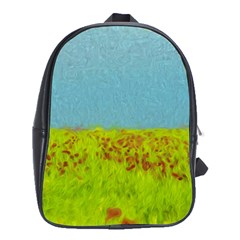 Poppy Iv School Bags (xl)  by colorfulartwork