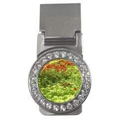 Poppy V Money Clips (cz)  by colorfulartwork