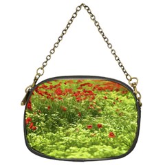 Poppy V Chain Purses (one Side)  by colorfulartwork