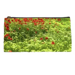 Poppy V Pencil Cases by colorfulartwork