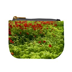 Poppy V Mini Coin Purses by colorfulartwork