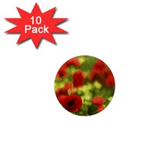 Poppy Vi 1  Mini Magnet (10 Pack) 