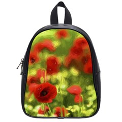 Poppy Vi School Bags (small)  by colorfulartwork