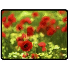 Poppy Vi Fleece Blanket (large) 