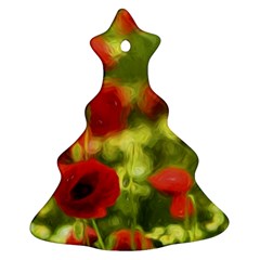 Poppy Vi Ornament (christmas Tree) by colorfulartwork