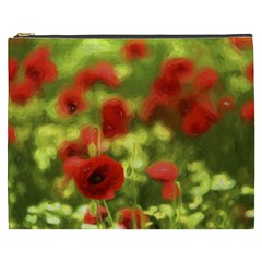 Poppy Vi Cosmetic Bag (xxxl)  by colorfulartwork