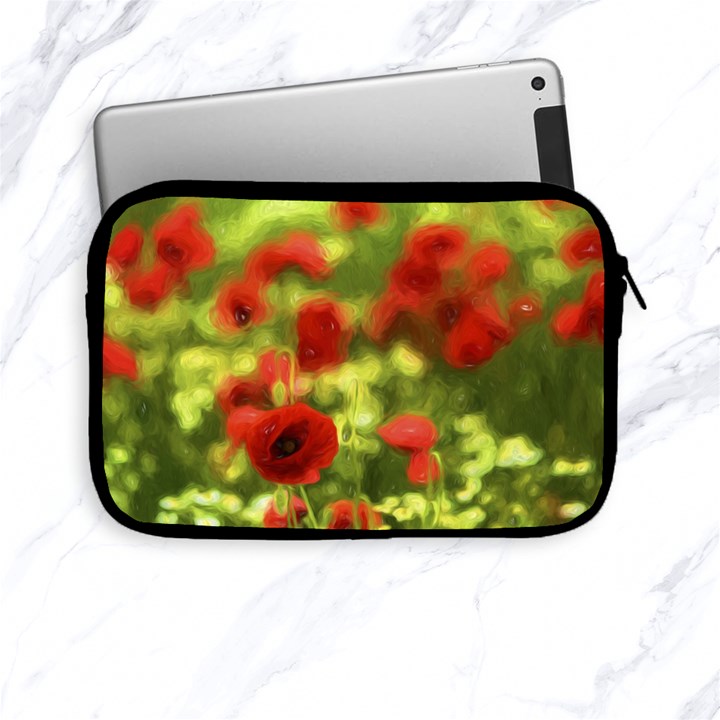 Poppy VI Apple iPad Mini Zipper Cases