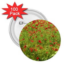 Poppy VII 2.25  Buttons (100 pack) 