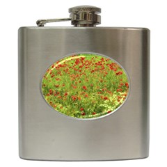 Poppy VII Hip Flask (6 oz)