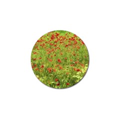 Poppy VII Golf Ball Marker