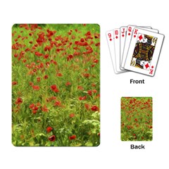 Poppy VII Playing Card