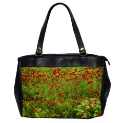 Poppy Vii Office Handbags by colorfulartwork