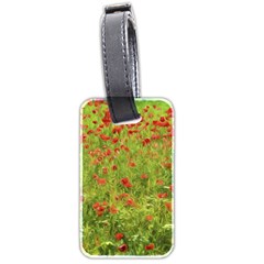 Poppy VII Luggage Tags (Two Sides)