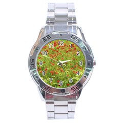 Poppy VII Stainless Steel Analogue Watch