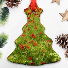 Poppy VII Christmas Tree Ornament (2 Sides)