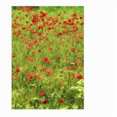 Poppy VII Large Garden Flag (Two Sides)