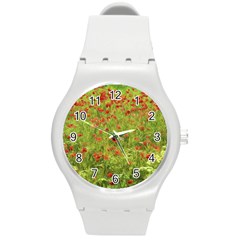 Poppy VII Round Plastic Sport Watch (M)