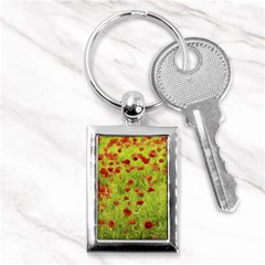 Poppy Viii Key Chains (rectangle)  by colorfulartwork