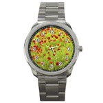 Poppy VIII Sport Metal Watch Front