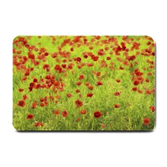 Poppy Viii Small Doormat  by colorfulartwork